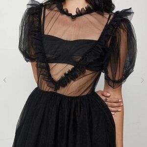 Disturbia Chaos Layered Tulle Gown
